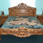 Handmade Oak Bed
