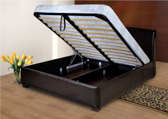 beds with a lifting mechanism photo