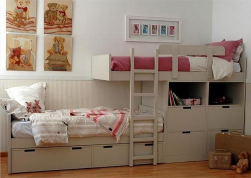 models of children's bunk beds