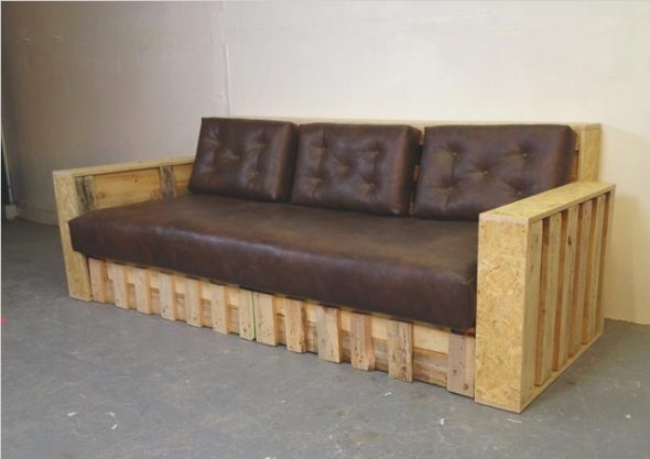 Оригинален диван го направете сами
