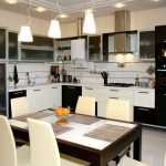 Basic and additional lighting in the kitchen