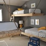 Suspended beds for small space