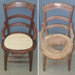 önce ve sonra kendi fotoğrafınızla sandalyelerin restorasyonu