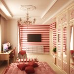 Luxury bedroom para sa hinaharap na babae