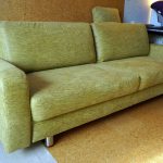 Independent restoration of an old sofa