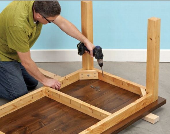 Build a dining table