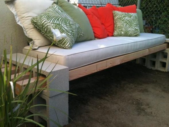 make garden furniture yourself