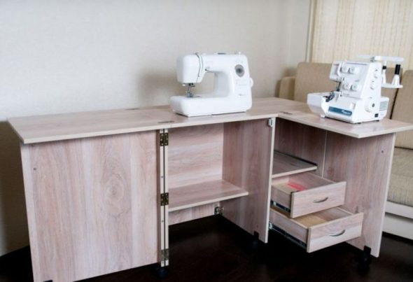 make table for sewing machine