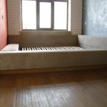 Loft-style bedroom na may built-in na kama