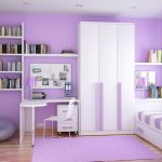 Stylish small room for a teenager girl