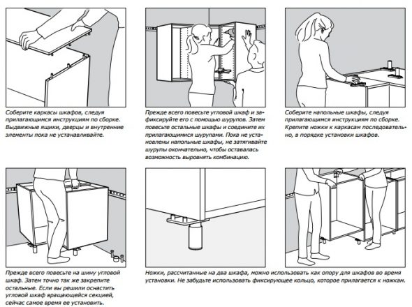 Bútorok összeszerelése Ikea csinálja magát