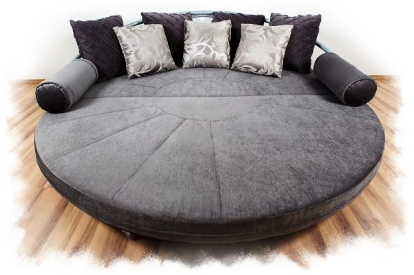 Large round sofa