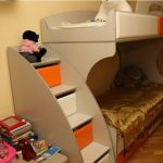 Children's bed attic Pioneer