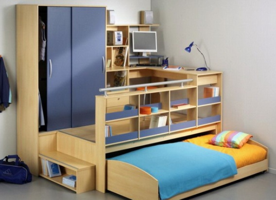Children's compact furniture set