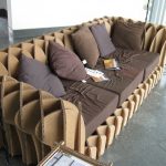 Cardboard sofa