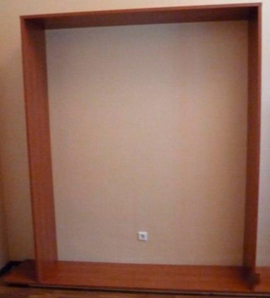 Bed cabinet frame