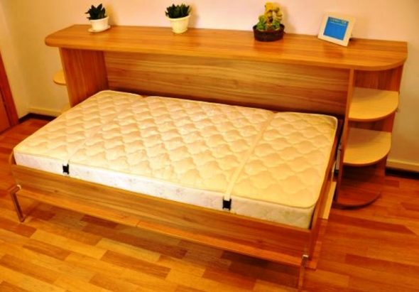 Chest-bed transformer from chipboard
