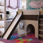 Beautiful loft bed with play area