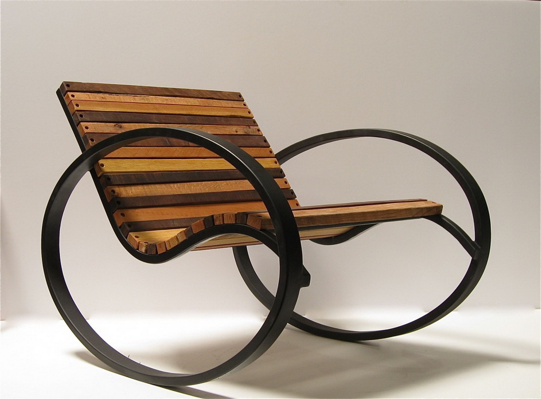 rocking chair from the profile
