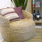 Gawin mo mismo ang round wicker chair