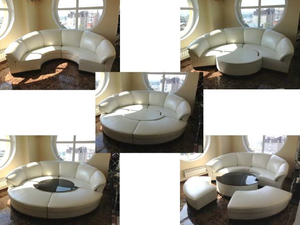 Round sofa Omega