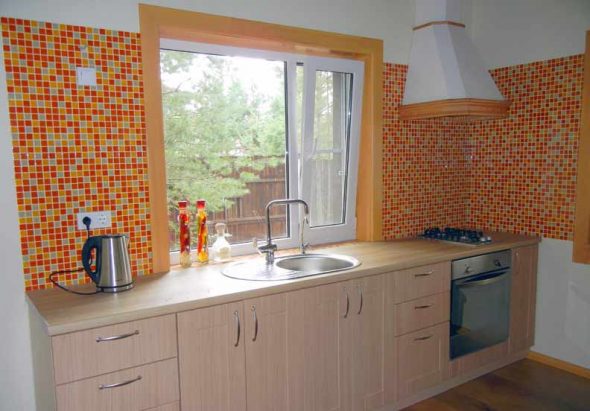 Mosaic kitchen