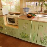 Kitchen furniture to give