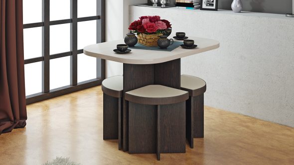 Kuhinjski stolovi i stolice za malu kuhinju