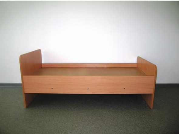 Children's bed from a chipboard