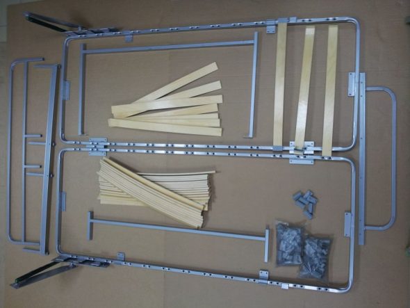 Pagbabagong-anyo mekanismo ng vertical wardrobe bed