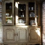 Unusual antique cupboard after restoration
