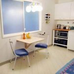 Folding small kitchen table