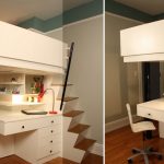 Küçük bir oda alanı tasarlamak için harika bir fikir.