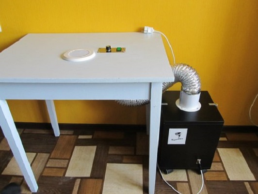 Vacuum Cleaner para sa Maicure Table
