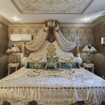 Luxury bedroom para sa isang luxury home