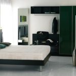 Bedroom in ultramodern style