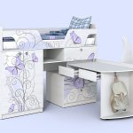 Stylish furniture for the nursery of the Lady