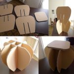 Handmade paper table