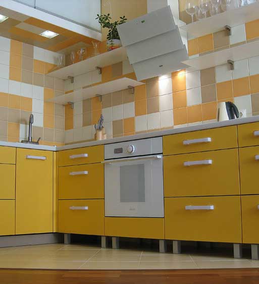 Variant of self-made kitchen