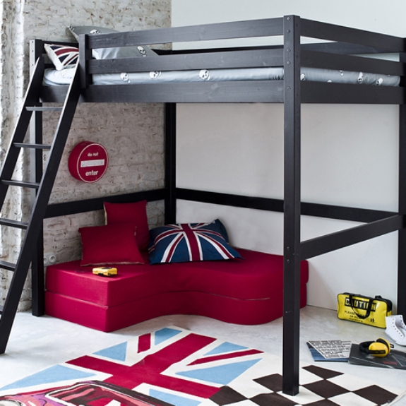 High double bed