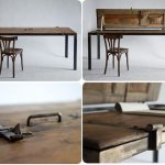 Great dining table from old doors