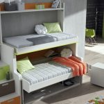 Children's bunk transforming bed