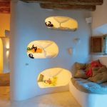 Children's beds in niches
