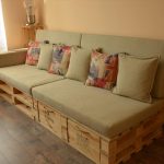 Sofa of living room pallets