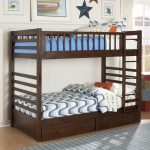 Bunk bed made of wood