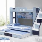 Bunk bed with retractable modules