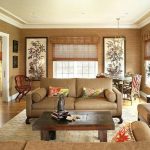Eco-style living room by feng shui