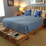 From the pallet you get the original bed and headboard