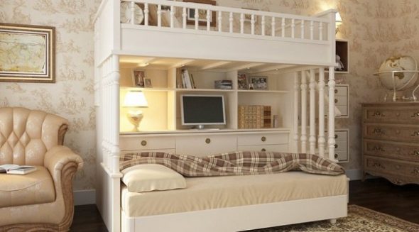 İki katlı yatak