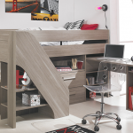 Compact and functional loft bed